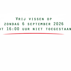 Dagvergunning visvijver 't Goordonk
